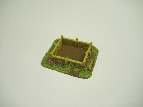 15mm 1:100 WOOD LINED RIFLE PIT # 2