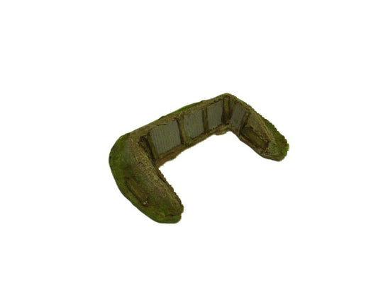 15mm 1:100 scale SHORED UP BERM OR TRENCH