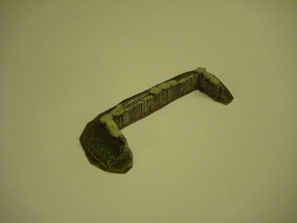 15mm 1:100 scale LONG SHORED UP EARTHWORK