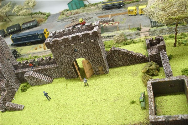 1:76  STONE WALL RUINS (5 pieces)