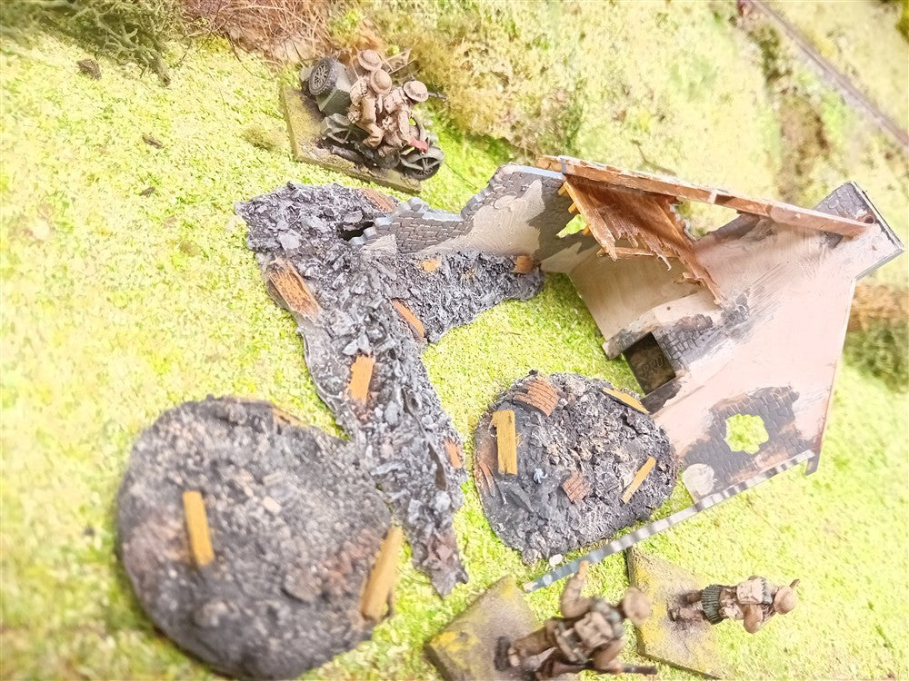 1:72 BUILDING RUBBLE PILES