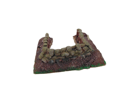 1:72 SAND BAGGED GUN EMPLACEMENT