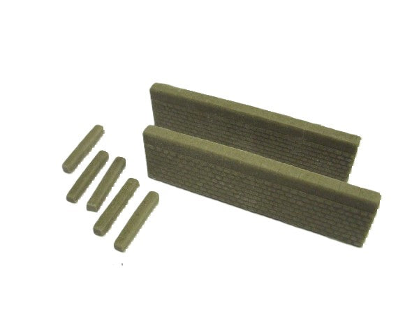 1:76 QUAY SIDE WALL x 2