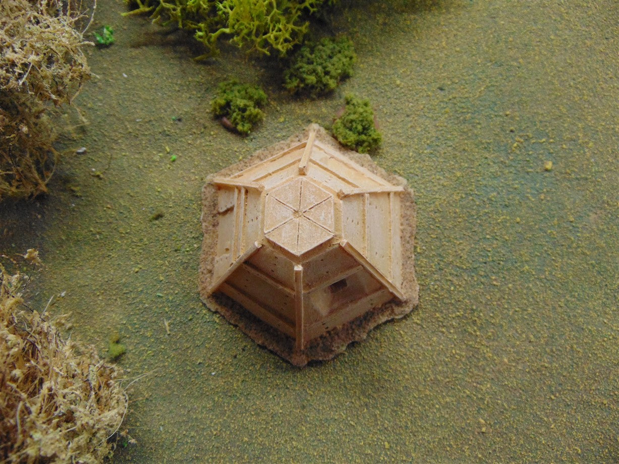 1:72 WW2 JAPANESE STEEL PILL BOX