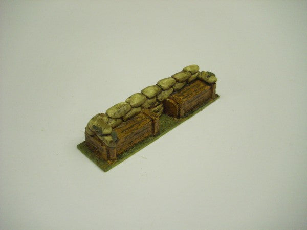 1:72 SAND BAGS AND BOXES BARRICADE