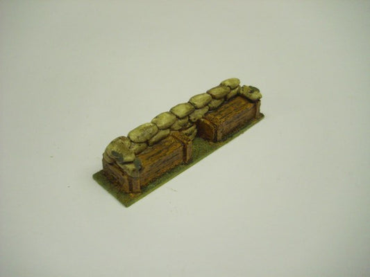 1:72 SAND BAGS AND BOXES BARRICADE