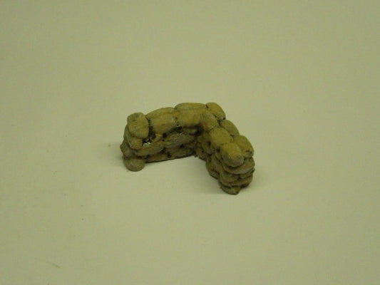 1:72 SAND BAG WALL CORNER SECTION