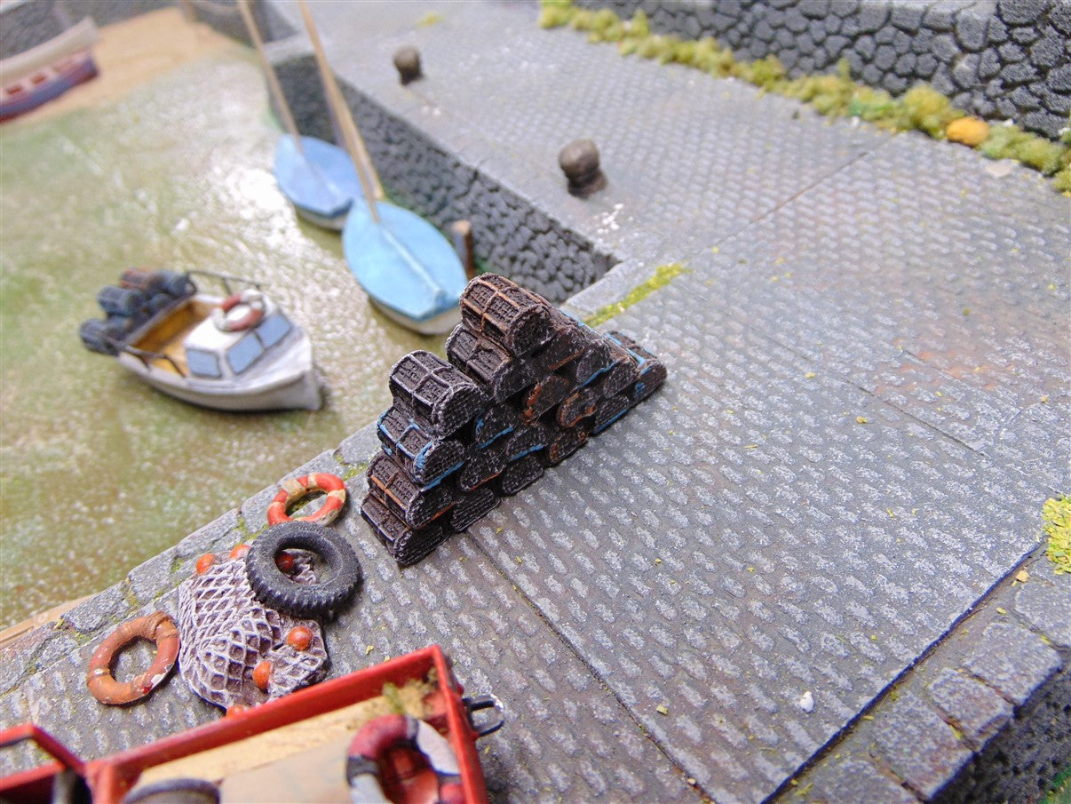 1:76 STACKED LOBSTER POTS x 2