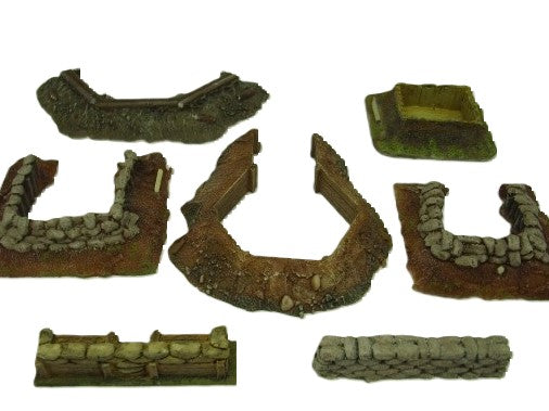 1:72 EARTHWORK DEFENCES BARGAIN PACK 'B'