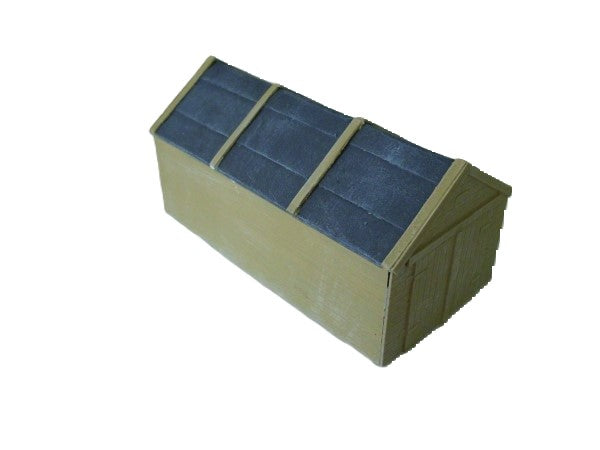 1:76 TIMBER GARAGE OR WORKSHOP