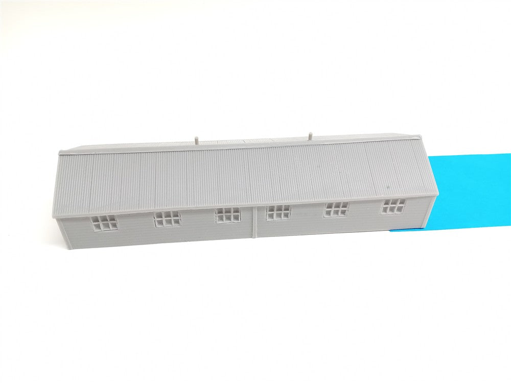 1:72 WOODEN BARRACKS BUILDING (NEW VERSION)