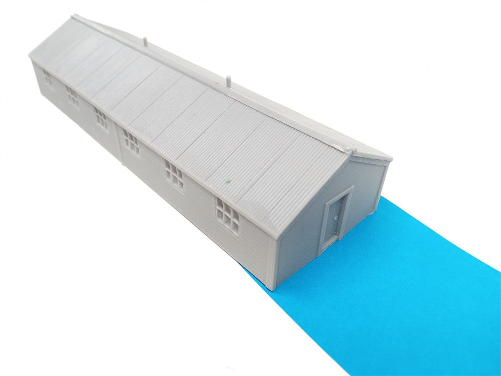 1:72 WOODEN BARRACKS BUILDING (NEW VERSION)