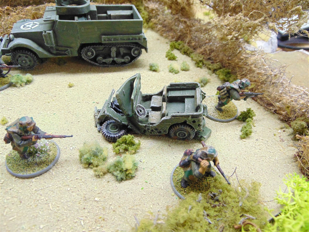 28mm WRECKED WILLYS JEEP