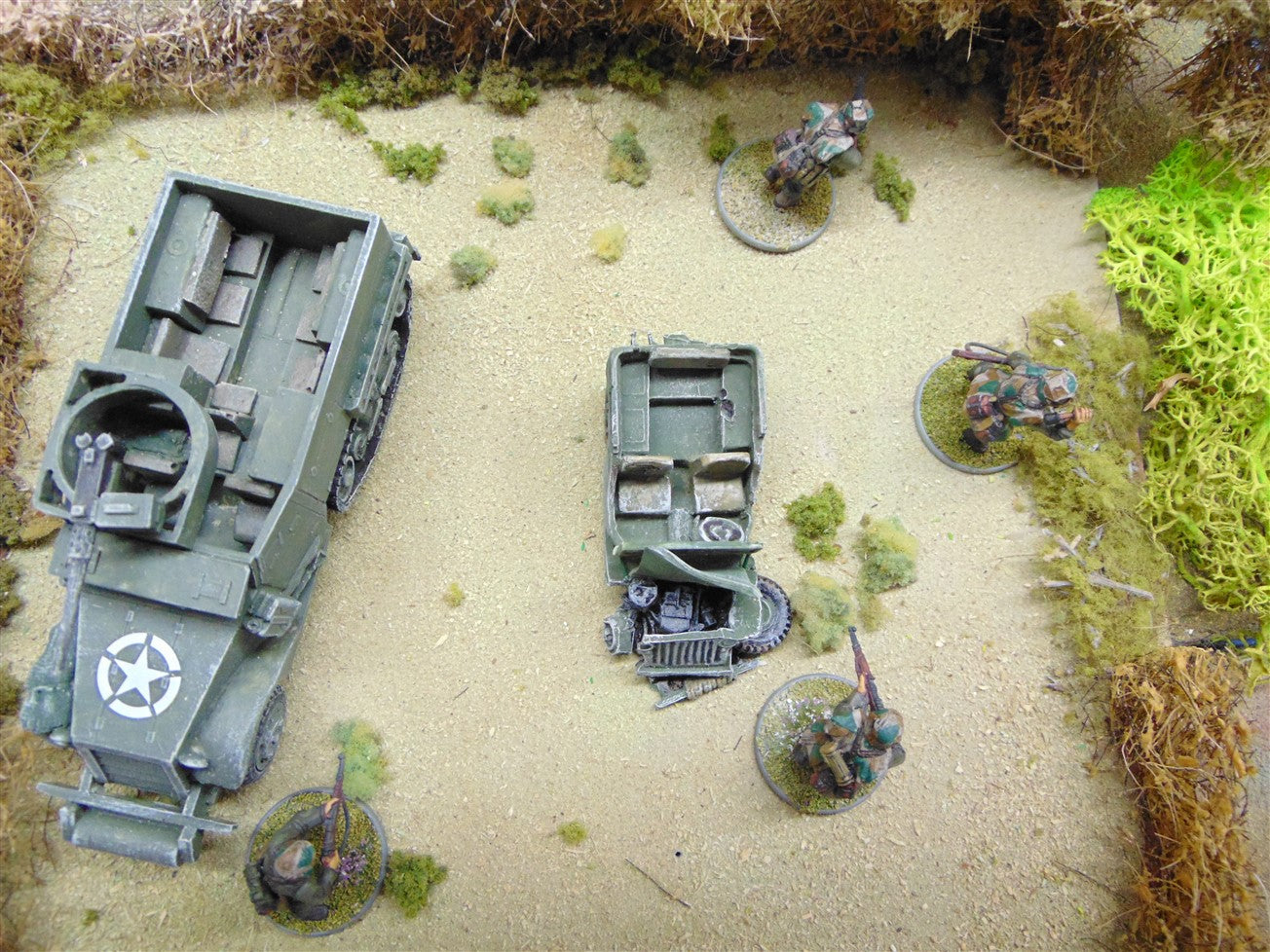 28mm WRECKED WILLYS JEEP
