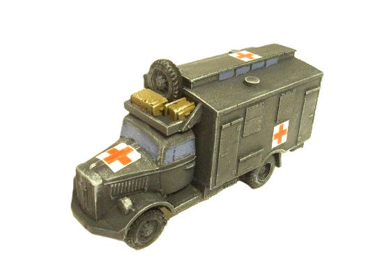 WH004 Opel Blitz Ambulance (Camouflage) figurines et collections WH004 Opel Blitz Ambulance (Camouflage) figurines et collections