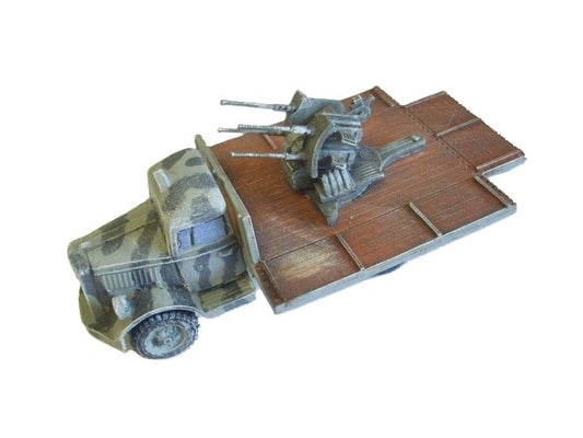 28mm  OPEL BLITZ FLAT BED WITH 20mm AA
