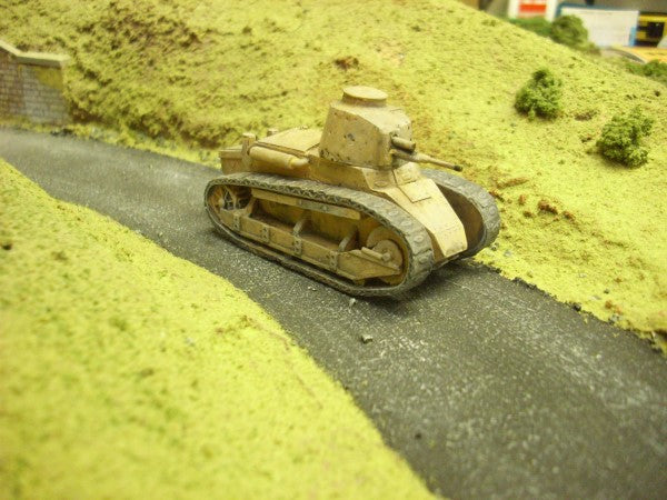 28mm 37 MM GUN TURRET FOR FIAT 3000