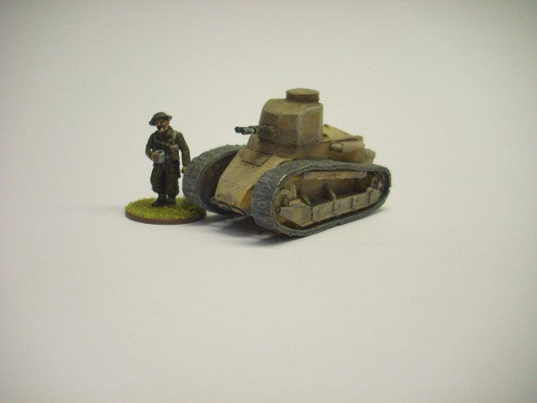 28mm TWIN MG TURRET FOR FIAT 3000