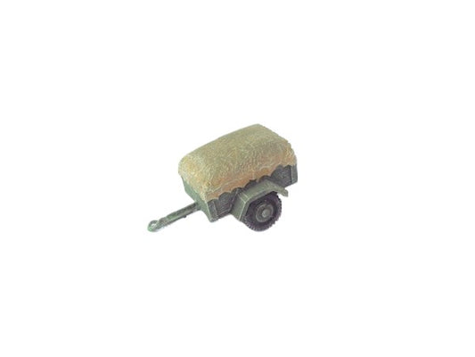 28mm  10 CWT SINGLE AXLE TRAILER + LOAD AND TARP