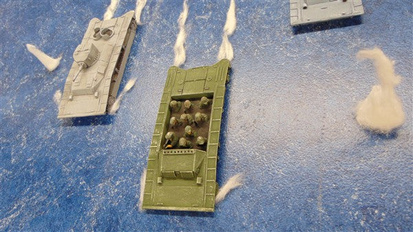 28mm 1:56 scale SINKING LVT(A)1