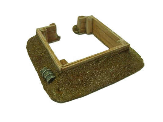 28mm  SQUARE TIMBER EMPLACEMENT