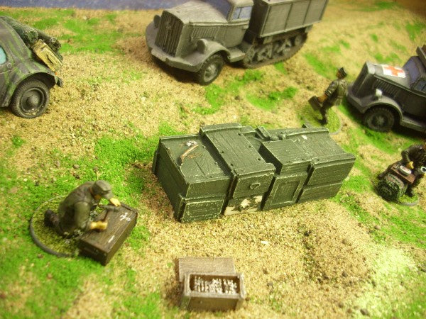 28mm STACKED LORRY LOAD OF BOXES