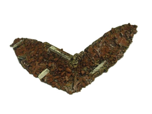 28mm RUBBLE PILE. RIGHT ANGLE FOR BUILDING