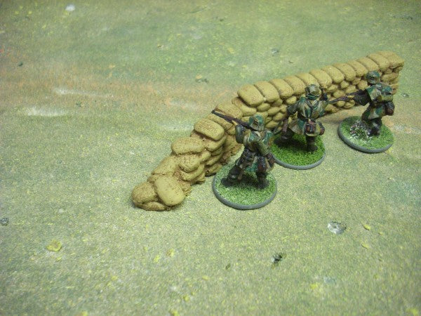 28mm  SANDBAG WALL