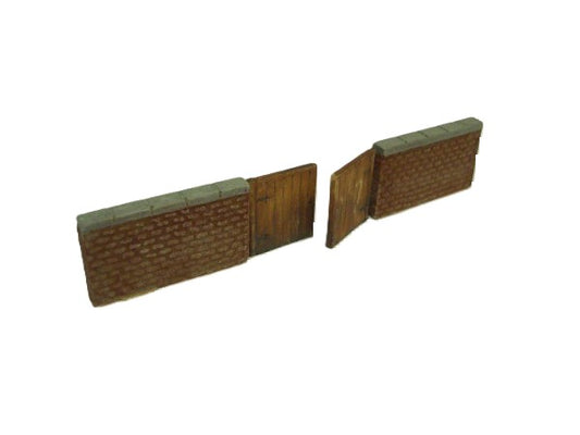 28mm  BRICK WALL WITH GATES