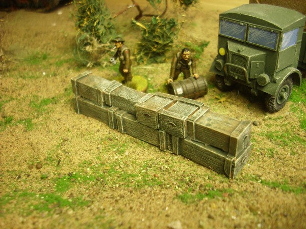 28mm AMMO OR WEAPON BOXES BARRICADE