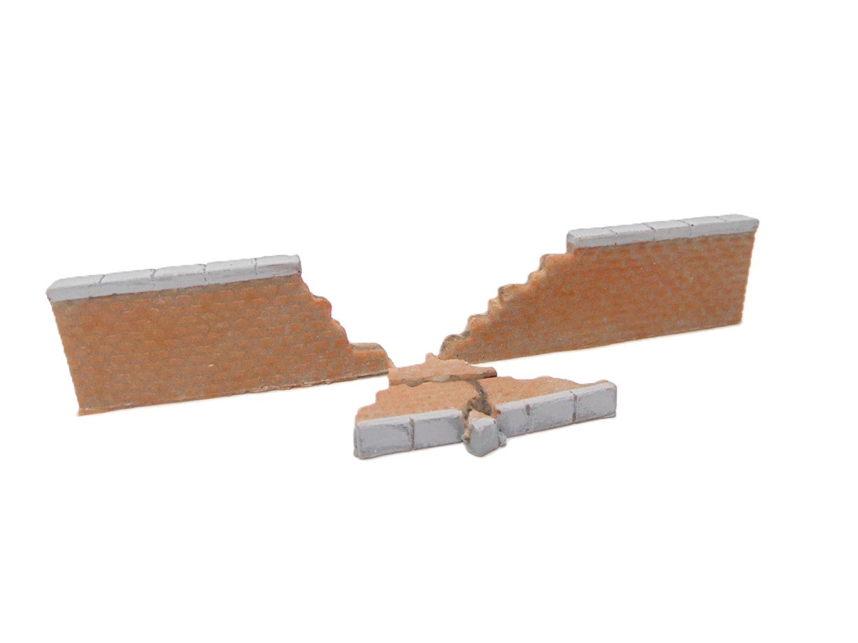 28mm BRICK WALL WITH BREACH