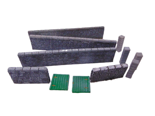 28mm  STONE WALL SET