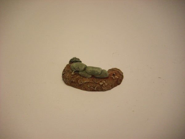 28mm RIFLE PIT/FOX HOLE WITH 5 SANDBAGS