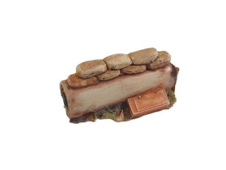 28mm  PIPE AND SANDBAG BARRICADE