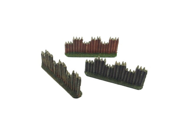 28mm WOODEN PALISADES x 3