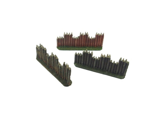 28mm WOODEN PALISADES x 3
