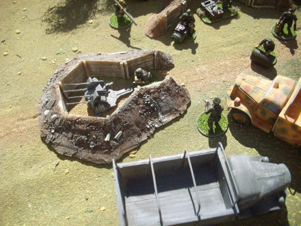 28mm WOOD LINED MORTAR PIT