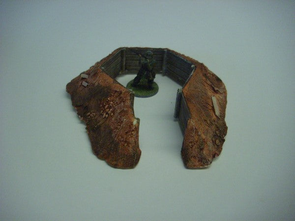 28mm WOOD LINED MORTAR PIT