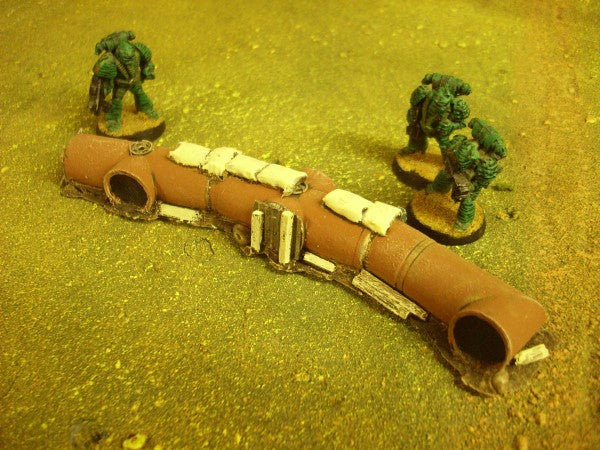28mm STEEL PIPES ROAD BLOCK