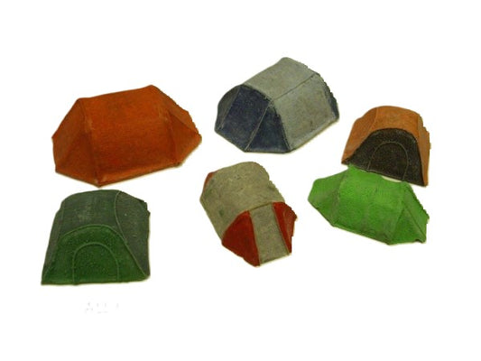 28mm  MODERN TENTS SET x 6