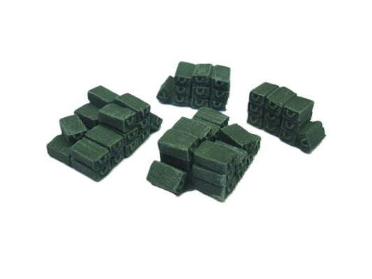 28mm  AMMO BOX PILES x 4