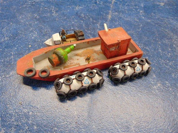 1:76 HARBOUR QUAYSIDE SHIP FENDER WITH TYRES