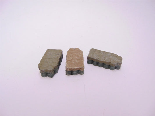 15mm 1:100  scale TARP COVERED 44GAL OIL DRUMS 3pack.