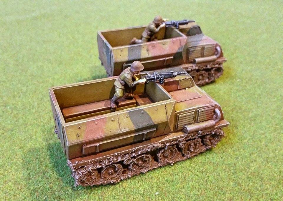 28mm Ho-Ki TRACKED PERSONNEL CARRIER WW2 JAPANESE