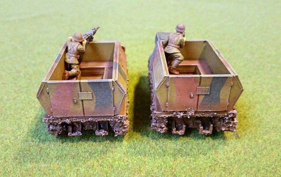 28mm Ho-Ki TRACKED PERSONNEL CARRIER WW2 JAPANESE