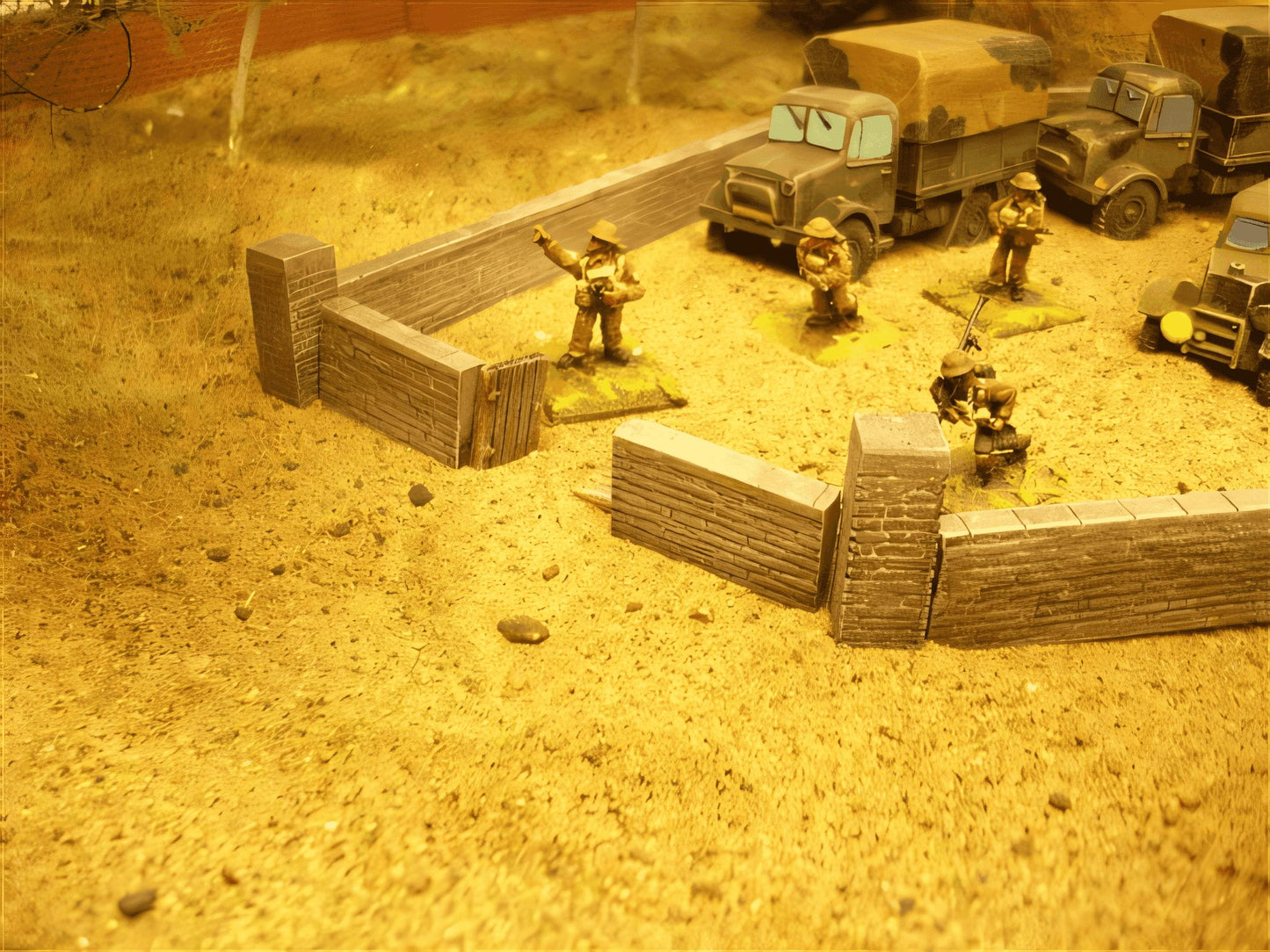1:76 STONE WALL SECTION