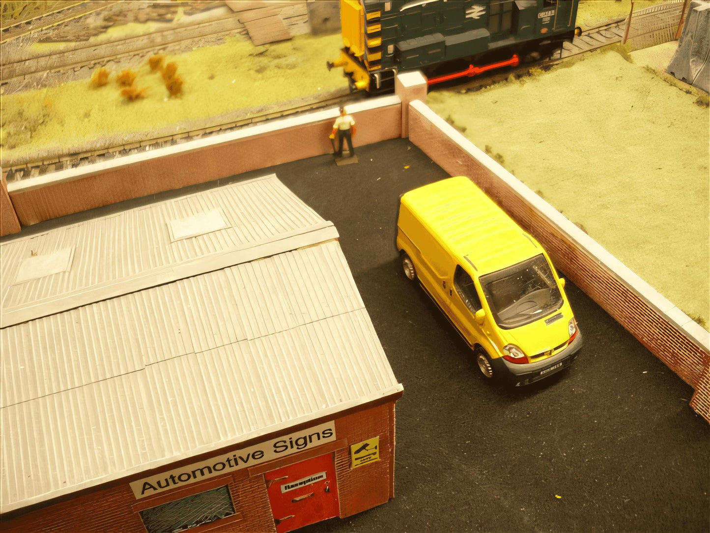1:76 BRICK WALL COLUMN x 6