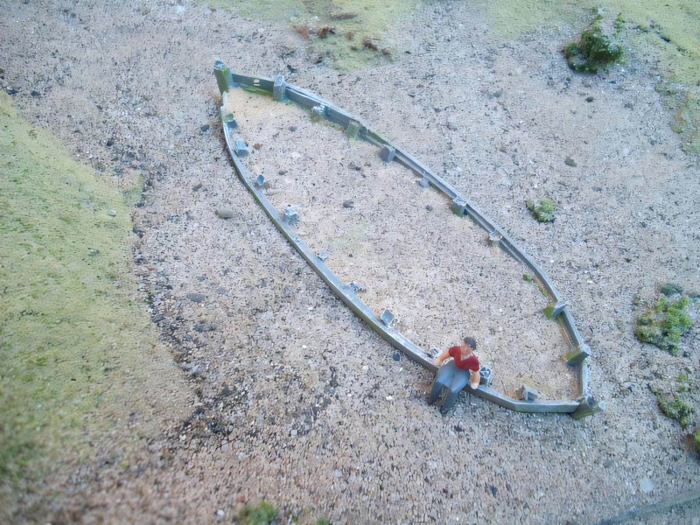 1:76 SHIP SKELETON