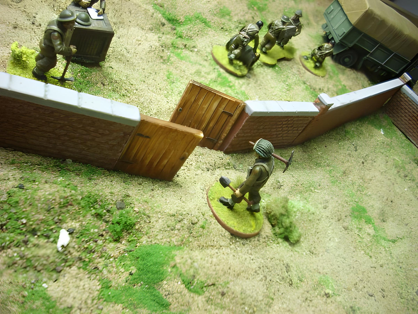 28mm BRICK WALL STARTER SET