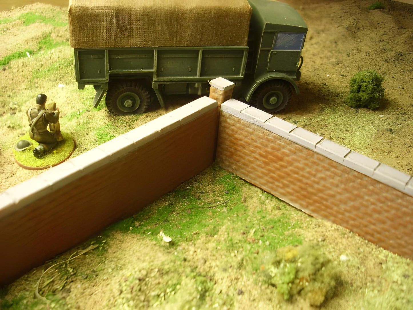 28mm BRICK WALL STARTER SET